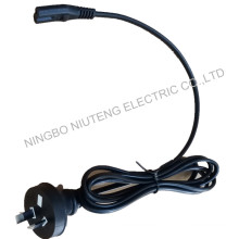 SAA Approved Australian 2 Pin Plug To Figure 8 C7  AC Power Cord